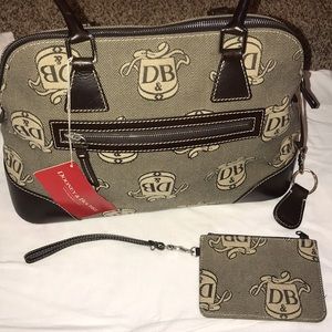 BRAND NEW DOONEY AND BURKE DOMED SATCHEL